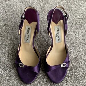 Stunning purple Jimmy Choos